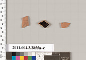 Terracotta fragments of closed shapes, Terracotta, Greek, Attic