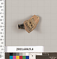 Terracotta fragment of a kylix (drinking cup), Terracotta, Greek, Laconian