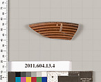 Terracotta fragment rim of a bowl?, Terracotta, East Greek