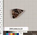 Terracotta fragment of an undetermined closed shape, Terracotta, Unknown fabric