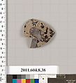 Terracotta fragment of an aryballos?, Terracotta, Greek, Corinthian?
