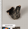 Terracotta fragment of a krater (deep bowl) or stamnos (jar)?, Terracotta, Etruscan