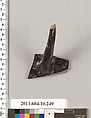 Terracotta fragment from an open shape, Terracotta, Etruscan