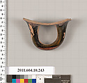 Terracotta fragment of a skyphos (deep drinking cup), Terracotta, Etruscan