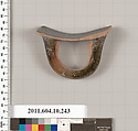 Terracotta fragment of a skyphos (deep drinking cup), Terracotta, Etruscan