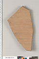 Terracotta fragment of a closed shape, Terracotta, Etruscan