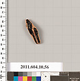 Terracotta fragment of a kylix (drinking cup), Terracotta, Etruscan