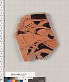 Terracotta fragment of a krater (deep bowl)?, Terracotta, Greek, South Italian, Lucanian