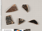 Terracotta fragments from open shapes, Terracotta, Etruscan