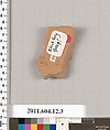 Terracotta fragment of a closed shape, Attributed to the Black Fury Group ? [DvB], Terracotta, Greek, South Italian, Apulian