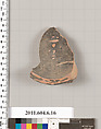 Terracotta fragment of a bowl?, Terracotta, Greek, Attic