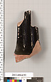 Terracotta fragment of a neck-amphora, Terracotta, Greek, Attic