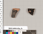 Terracotta rim fragments of open shapes, Terracotta, Greek, Attic