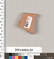 Terracotta fragment of a closed shape, Terracotta, Greek, Attic