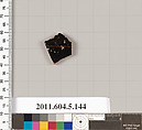 Terracotta fragment of a kylix (drinking cup), Terracotta, Greek, Attic