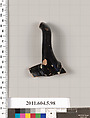 Terracotta fragment of a stemless kylix (drinking cup)?, Terracotta, Greek, Attic