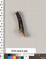 Terracotta fragment of a kylix (drinking cup), Terracotta, Greek, Attic