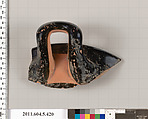 Terracotta rim fragment of a kylix (drinking cup), Terracotta, Greek, Attic