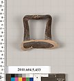 Terracotta fragment of a kylix (drinking cup), Terracotta, Greek, Attic