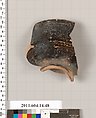 Terracotta rim fragment of a bowl, Terracotta, Unknown fabric