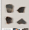 Terracotta fragments of kylikes (drinking cups), Terracotta, Unknown fabric