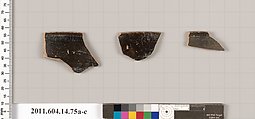Terracotta rim fragments of kylikes (drinking cups), Terracotta, Unknown fabric