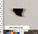 Terracotta rim fragment of a kylix (drinking cup), Terracotta, Unknown fabric