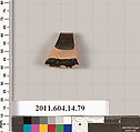 Terracotta fragment of an undetermined shape, Terracotta, Unknown fabric
