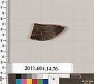 Terracotta fragment of a kylix (drinking cup)?, Terracotta, Unknown fabric
