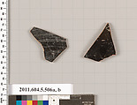 Terracotta fragments of kylikes (drinking cups), Terracotta, Greek, Attic