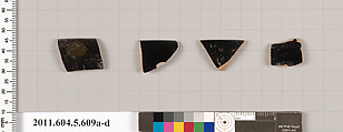 Terracotta rim fragments of kylikes (drinking cups) | Greek, Attic ...