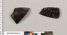 Terracotta rim fragments of kylikes (drinking cups), Terracotta, Greek, Attic