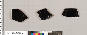 Terracotta rim fragments of kylikes (drinking cups), Terracotta, Greek, Attic