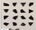 Terracotta fragments of kylikes (drinking cups), Terracotta, Greek, Attic