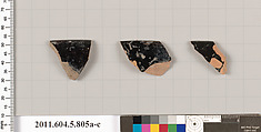 Terracotta rim fragments of kylikes (drinking cups) | Greek, Attic ...