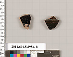 Terracotta fragments of kylikes (drinking cups), Terracotta, Greek, Attic
