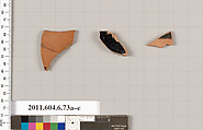 Terracotta fragments of closed shapes?, Terracotta, Greek, Attic