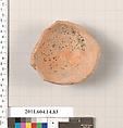 Terracotta fragment of an undetermined shape, Terracotta