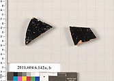 Terracotta fragments of open shapes, Terracotta, Greek, Attic