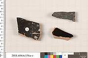 Terracotta fragments of open shapes, Terracotta, Greek, Attic