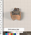 Terracotta fragment of an oinochoe (jug), Terracotta, Greek, Attic