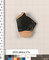 Terracotta fragment of an oinochoe (jug)?, Terracotta, Greek, Attic
