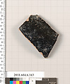 Terracotta fragment of an open shape, Terracotta, Greek, Attic