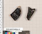 Terracotta fragments of kylikes (drinking cups), Terracotta, Greek, Attic