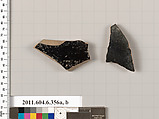Terracotta fragments of closed shapes, Terracotta, Greek, Attic