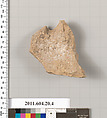 Fragment of a statuette of a woman, Terracotta, Greek, Attic