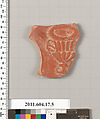 Terracotta fragments of a plate?, Terracotta, Roman