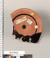 Fragment of a terracotta kylix, Attributed to the Aberdeen Painter, Terracotta, Greek, Attic