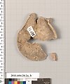 Fragments of a terracotta lamp, Terracotta, Roman