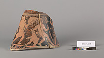 Terracotta fragment of a closed shape, Attributed as Sicilian [Martine Denoyelle], Terracotta, Greek, Sicilian